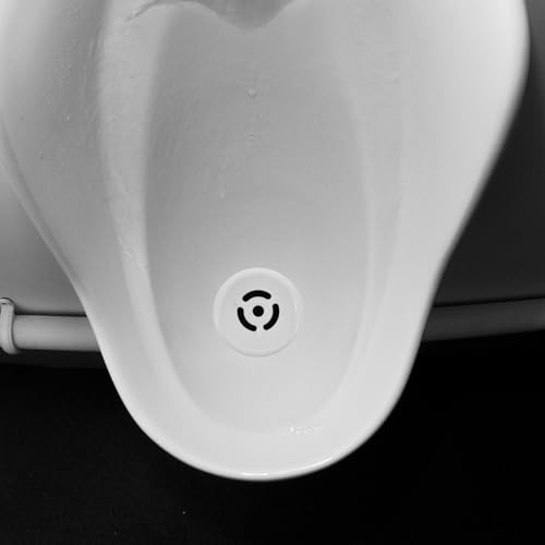 ORFOFE 2pcs Urinal Strainer Stoppers Bathroom Drain Cover with Odor Prevents Splashing Fits for Standard Urinals White - Image 2