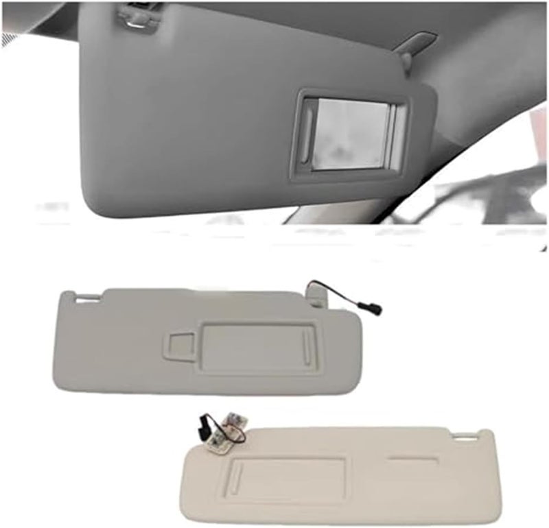 DEMULAX Gray Left Sun Visor for Skoda Superb MK3 (2016-2022) - Image 3