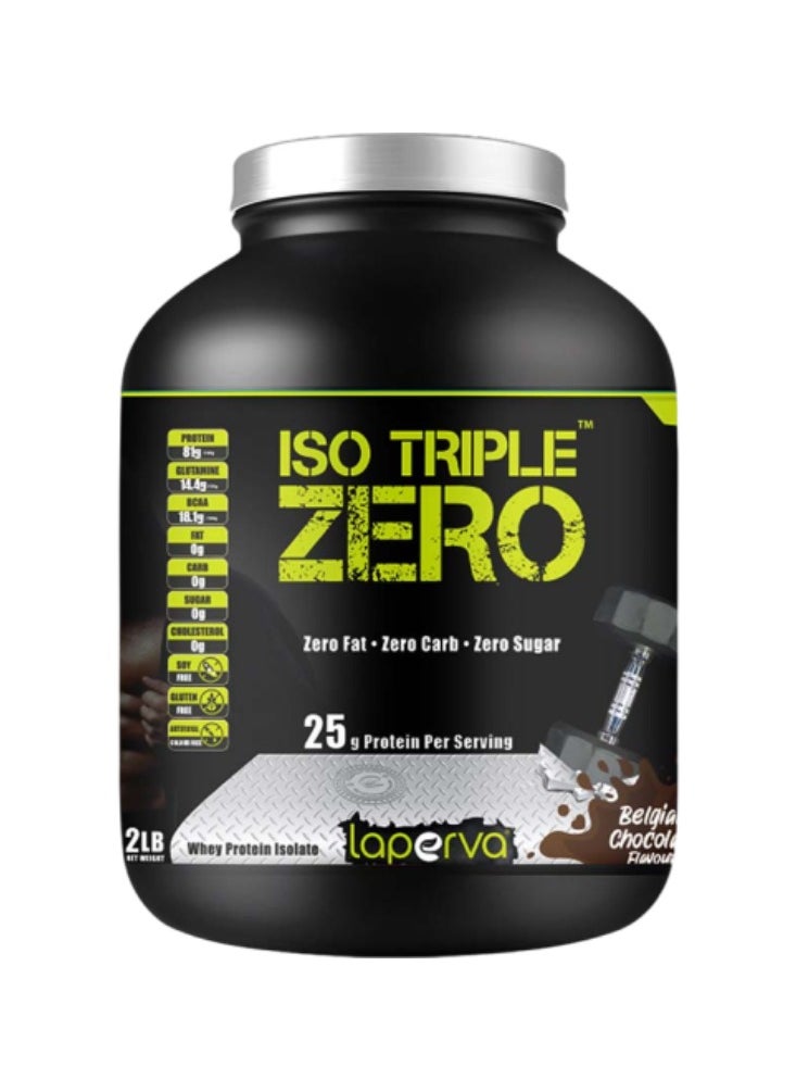 Laperva Laperva Iso Triple Zero Next Generation Whey Protein, Belgian Chocolate, 74 Servings - 2.26 Kg 