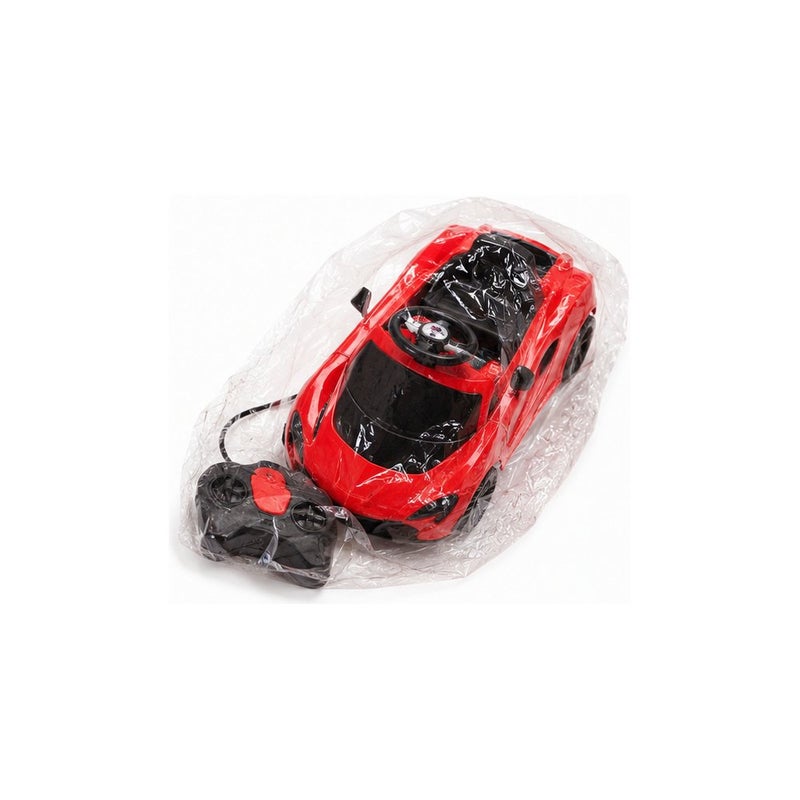 Race Command: Remote Control Sports Car Toy for Kids, Red RC Racing Vehicle with Controller and Lights - Image 2