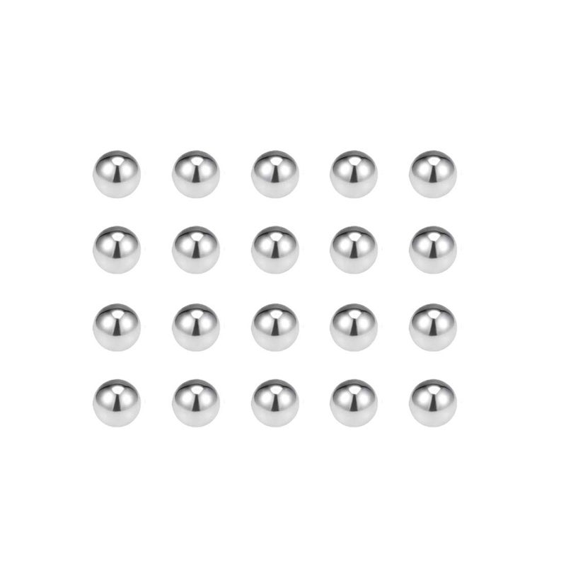 uxcell 4.5mm Bearing Balls 316L Stainless Steel G100 Precision Balls 100pcs - Image 1