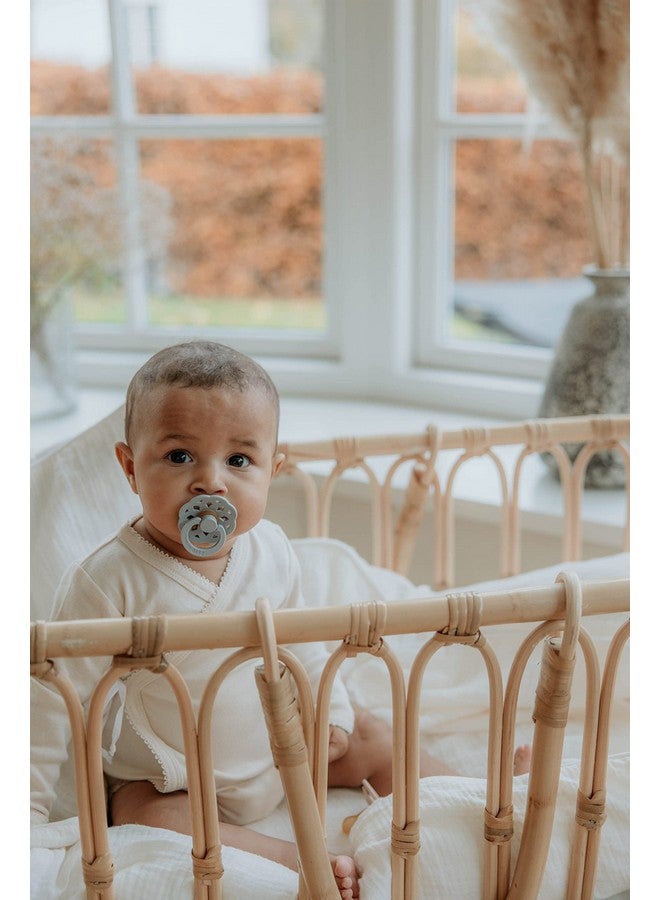 BIBS Pacifiers Boheme Collection ; Bpafree Baby Pacifier ; Made In Denmark ; Set Of 2 Vanillapeach Color Premium Soothers ; Size 618 Months - Image 3