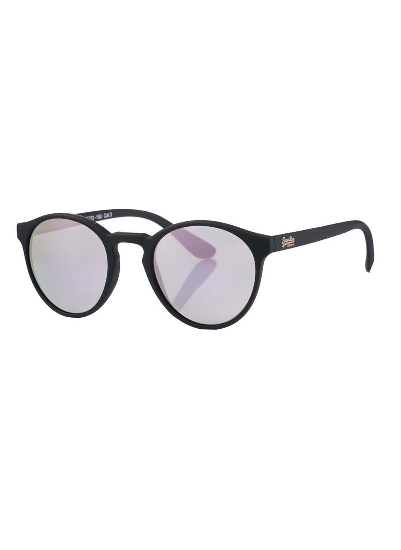 Superdry SARATOGA Full-Rim Square UV Protection Sunglasses - Pink  - Image 1