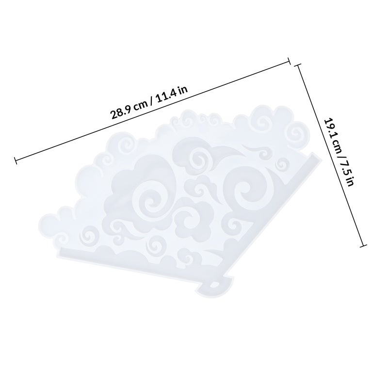 Fan Casting Mold Fan DIY Mould Silicone Mold Chinese Style Fan Making Tool - Image 2