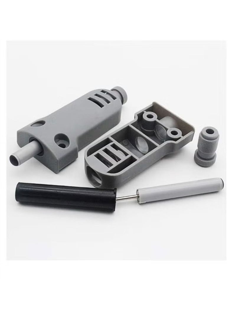 4 Pcs Cabinet Door Damper Soft Close Damper for Cabinet Doors ABS Plastic Quiet Bumper Damper Buffers for Furniture Cabinet Wardrobe Drawer - Image 5