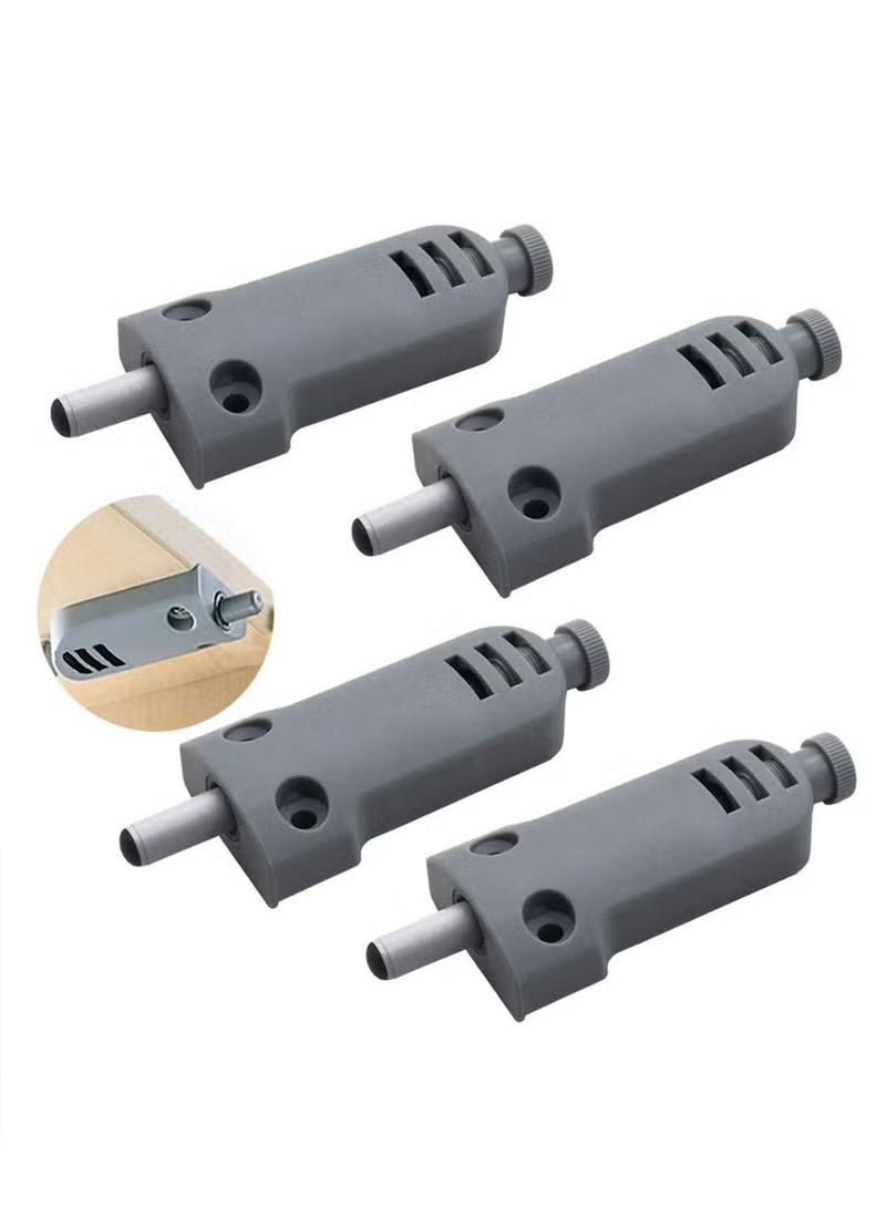 4 Pcs Cabinet Door Damper Soft Close Damper for Cabinet Doors ABS Plastic Quiet Bumper Damper Buffers for Furniture Cabinet Wardrobe Drawer - Image 1