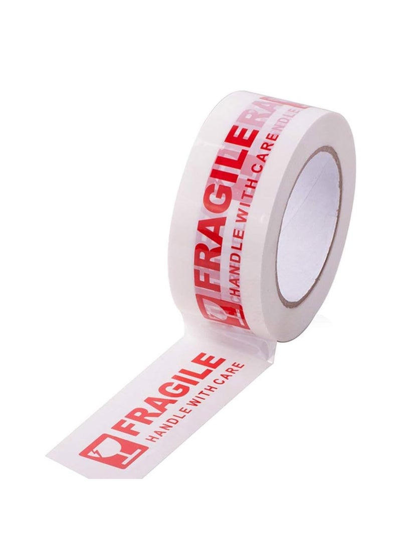 Duravel Fragile Handle with Care Packing Tape, 50 Yards Length, 2 Inch Width, White (Pack-Of 1) - view 3
