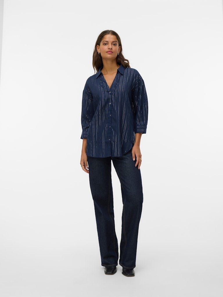 VERO MODA VMOLLA 3/4 SHIRT WVN GA - Image 5