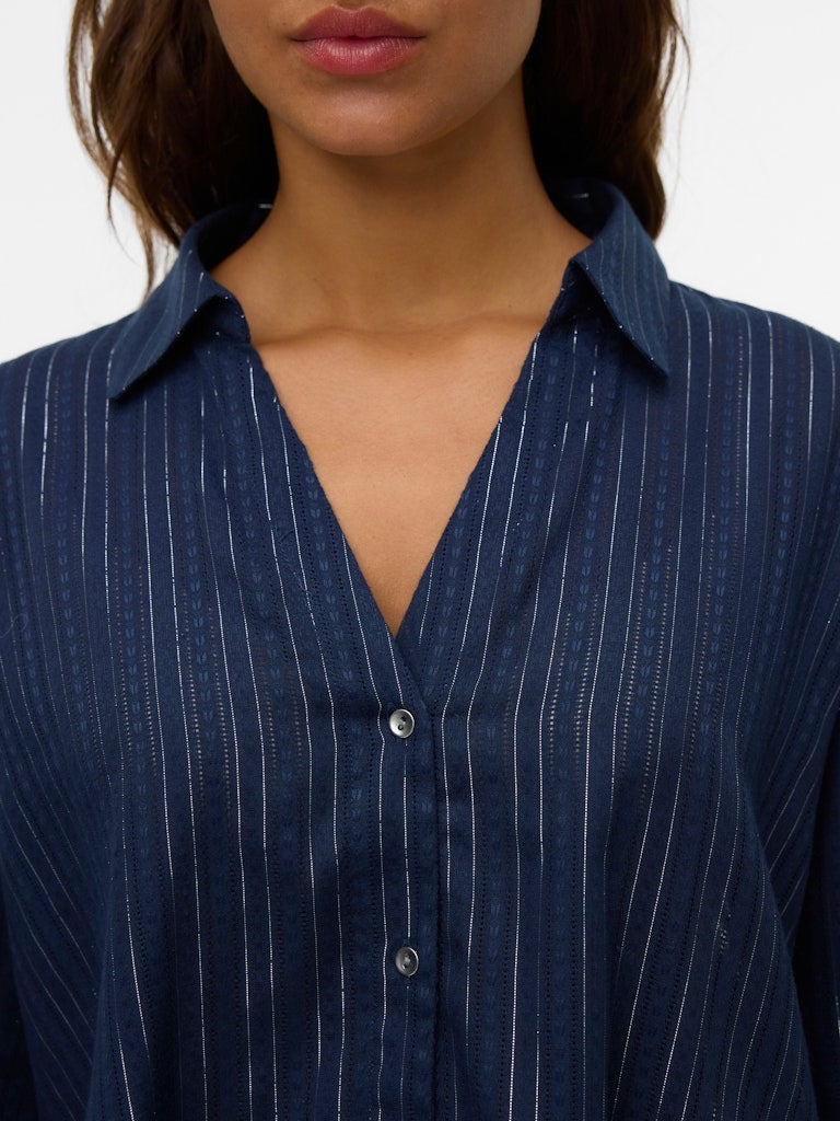 VERO MODA VMOLLA 3/4 SHIRT WVN GA - Image 4