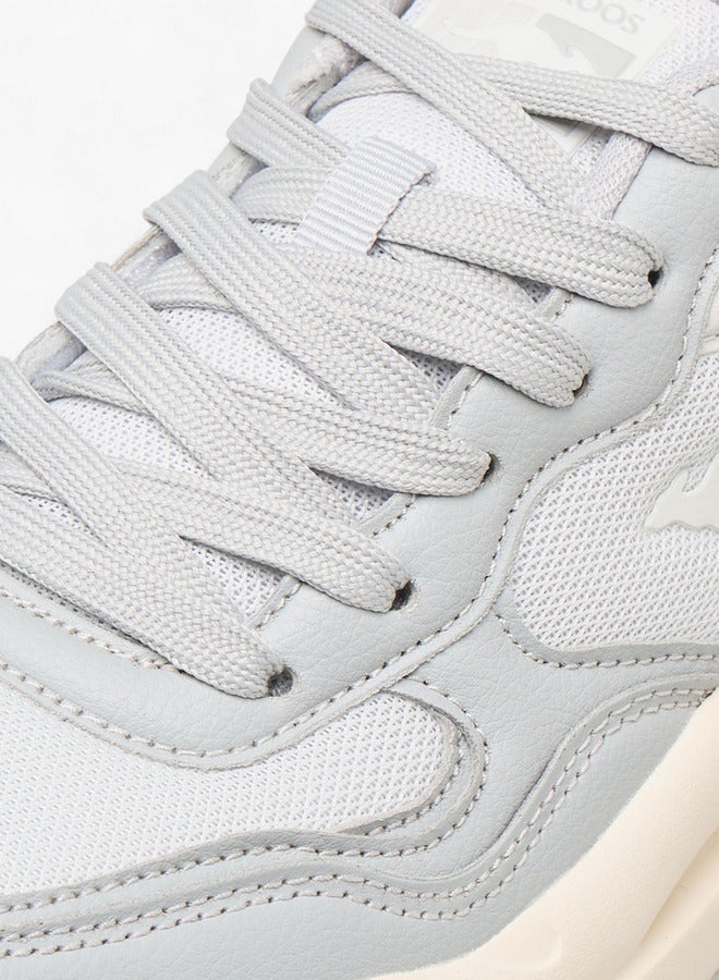 kangaROOS Women's Panelled Lace-Up Sports Shoes - Image 4