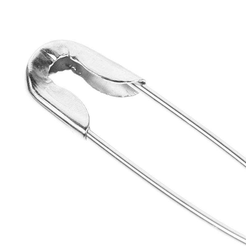 Small Silver Safety Pins 500pcs for Garment Tags Crafts and Sewing Fastening Clips - Image 4