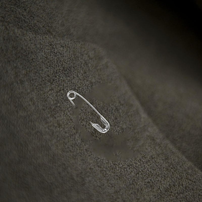 Small Silver Safety Pins 500pcs for Garment Tags Crafts and Sewing Fastening Clips - Image 5