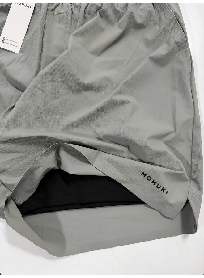 Mohuki Sage Green Sports Short for Men | Best Price UAE