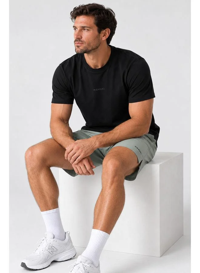 Mohuki Sage Green Sports Short for Men | Best Price UAE