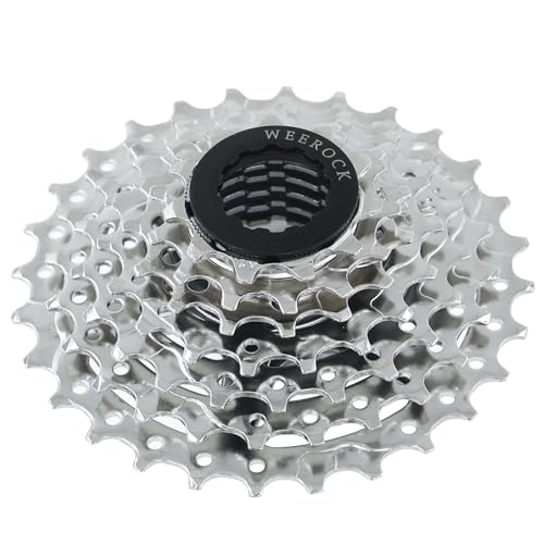 WEEROCK Bike Cassette Sprocket 7 Speeds 11-28T Bicycle Cassette for Mountain Bike MTB Cycling Replacement Part - Image 1