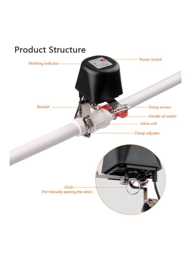 NIBEMINENT Smart Valve Controller Black - Image 5