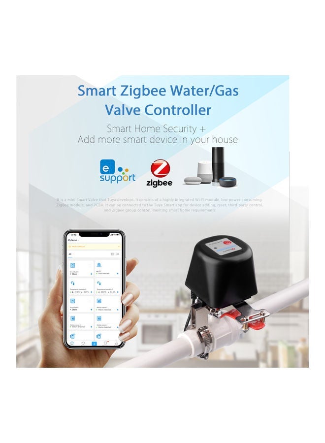 NIBEMINENT Smart Valve Controller Black - Image 2