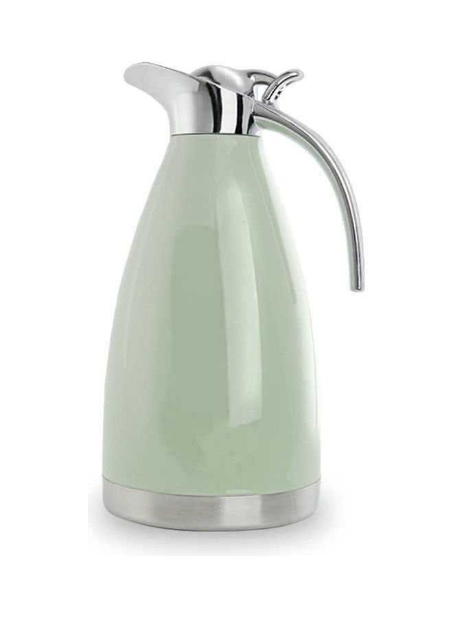 NIBEMINENT Thermal Coffee Jug With Lid Green - Image 1