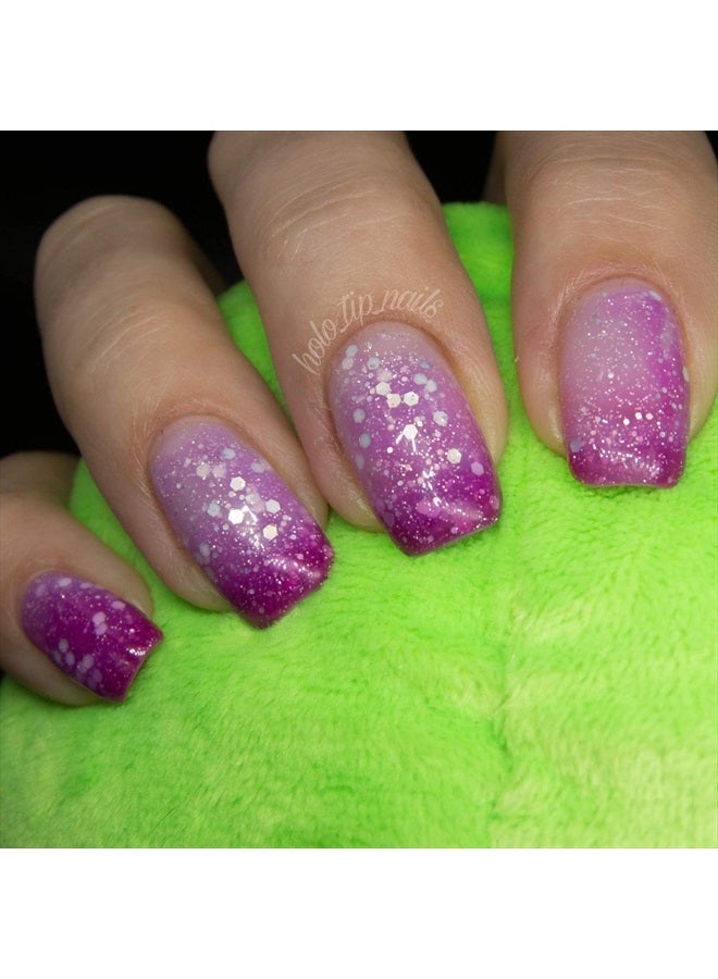 AIMEILI مجموعة طلاء أظافر جيل شفاف متغير اللون حسب درجة الحرارة - 6 قطع سعة 10 مل - مجموعة كيت 13 - Image 5