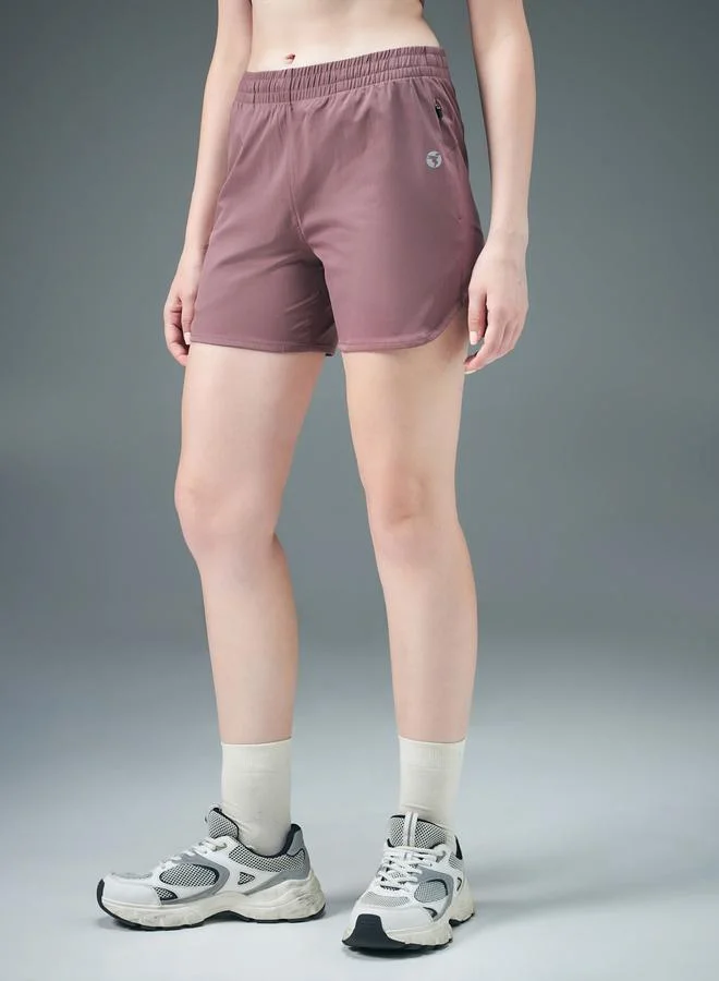 تكنوسبورت Technosport Mid Rise Stretch Shorts