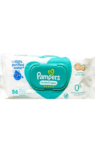 Pampers Pampers Sensitive Protect 56 Wipes Best Price Egypt