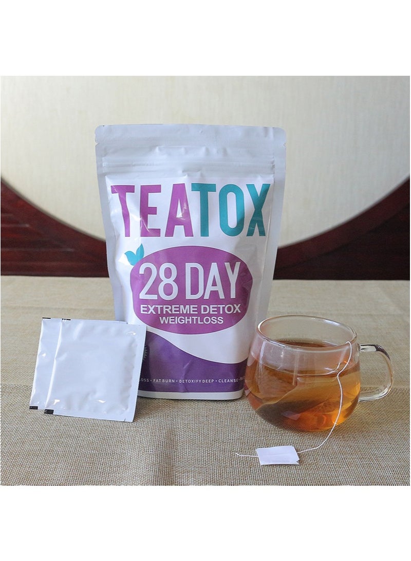 Wins Town Detox Weight Loss Tea Herbal Tea,Slimming Tea 28 Days Natural Diet Tea For Cleanse（28 Individual Bags）  - Image 4