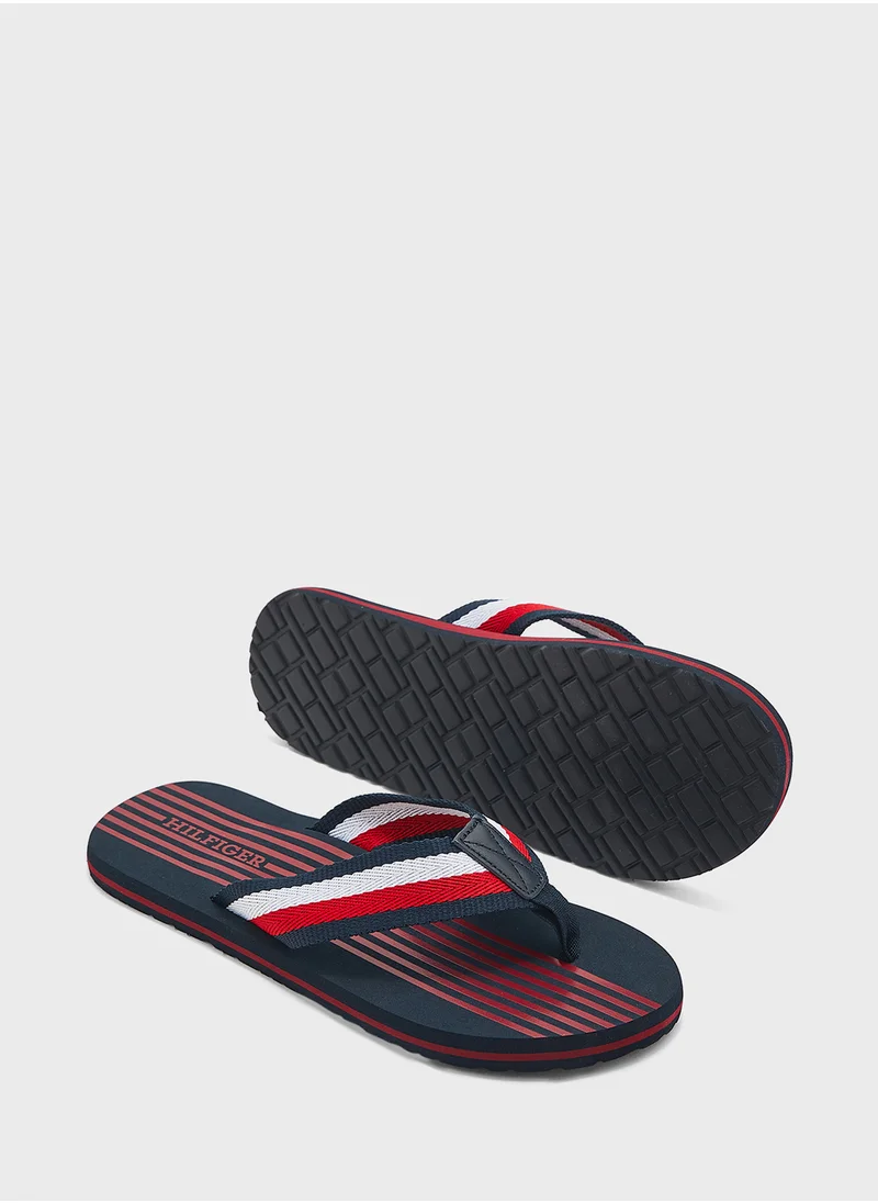 TOMMY HILFIGER HILFIGER RWB BEACH SANDAL