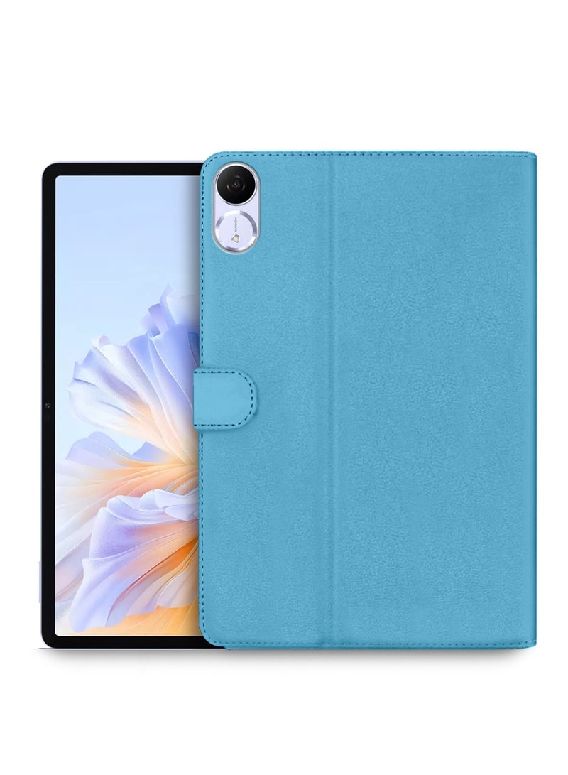 OMAKER Honor Pad V9 11.5 4G 2024 (11.5 inches) PU Leather Magnetic Closure Flip Case Cover (TCFPSR) - Sea Green - Image 1