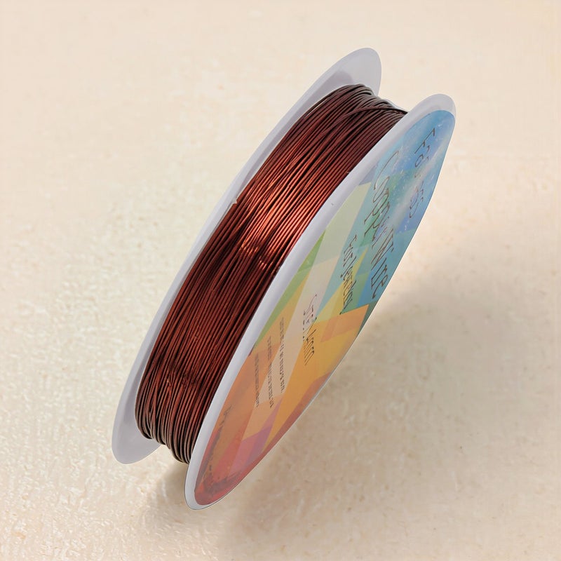 Universal 0.2mm Red Copper Wire Compatible With All Beads Jewelry Making - Image 5