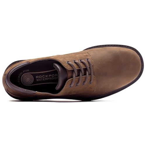 Rockport روكبورت للرجال نورتفيلد أكسفورد المقاوم للماء، إسبريسو نوباك، 8 واسع - Image 3