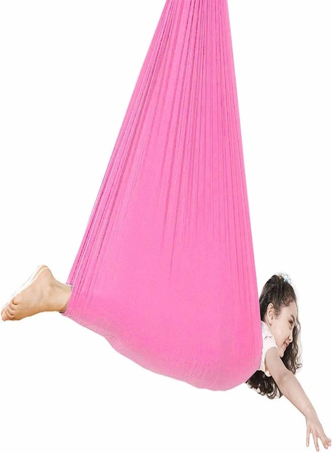 The Yogis أرجوحة يوغي العلاجية الداخلية للأطفال والمراهقين ذوي الاحتياجات الخاصة، أرجوحة احتضان مثالية للتوحد، واضطراب فرط الحركة ونقص الانتباه، ومتلازمة أسبرجر، واضطراب التكامل الحسي. - Image 1