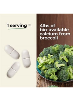 PlantFusion Vegan Calcium, Premium Plant Based Calcium (1000mg) Sourced from Icelandic Red Algae, Plus Magnesium, D3, K2, and Boron, 90 Vegan Tablets  - Image 4