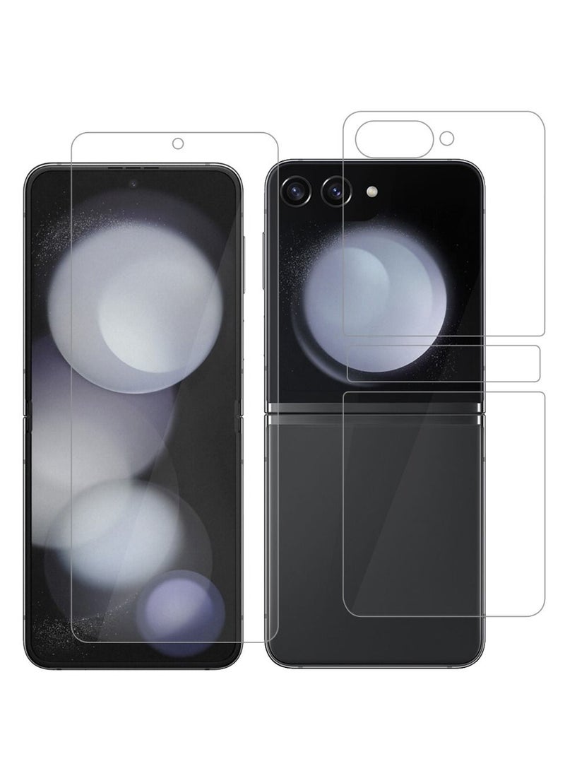CATANES Samsung Galaxy Z Flip 5 Screen Protcetor Scratch and Shatter Resistant Anti Bubble Glass - Image 1