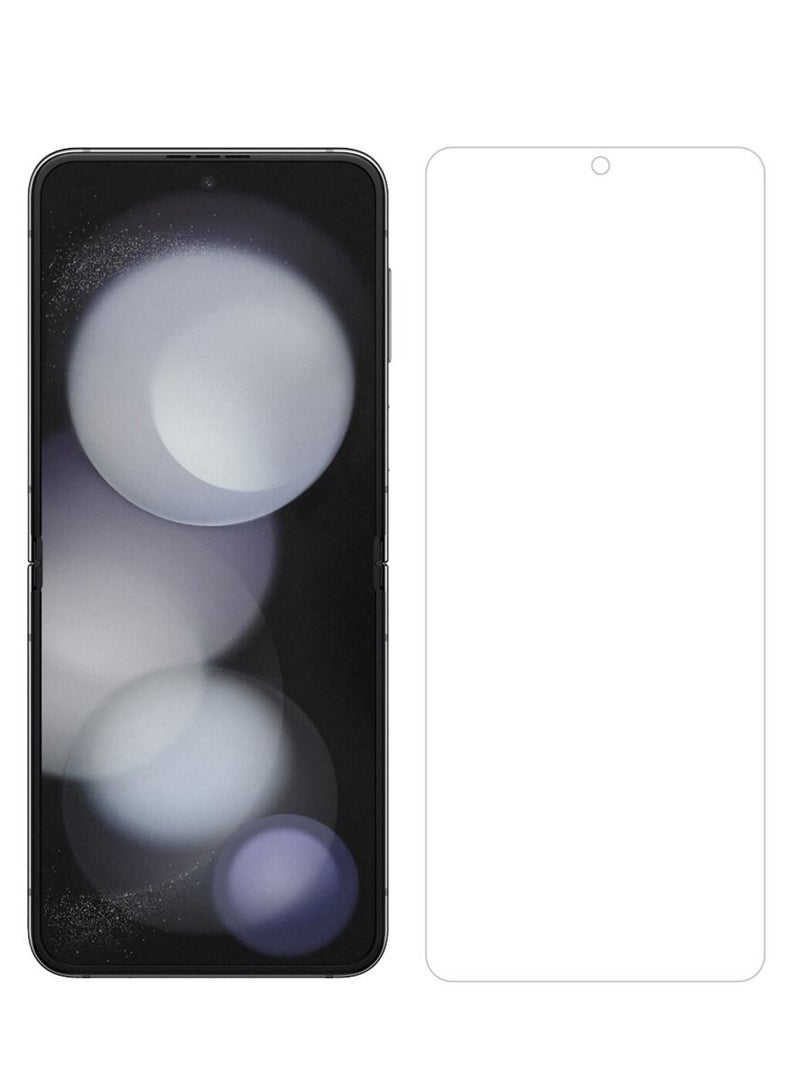 CATANES Samsung Galaxy Z Flip 5 Screen Protcetor Scratch and Shatter Resistant Anti Bubble Glass - Image 3