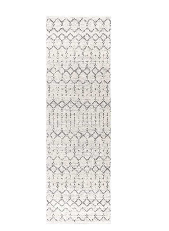 HANDPICKED FURNITURE Handpicked Furniture Moroccan Inspired Grey Rug, Ultra Soft Area Carpets For Bed Room, Living Room, And Dining Room, Antislip Floor Carpets, Easy To Clean, Made In Turkey, Rectangle  - Image 2