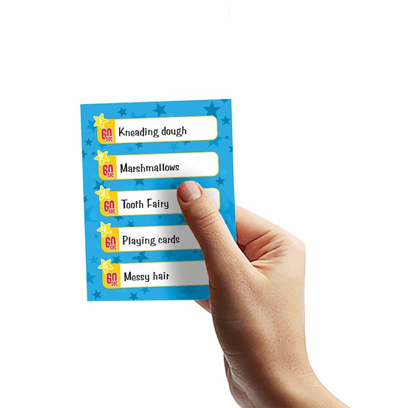 Outset Media Family Charades Card Game Travel Friendly - Includes Over 300 Charades - Perfect for Parties, Vacations, and Holidays - Ages 8+ - Image 4