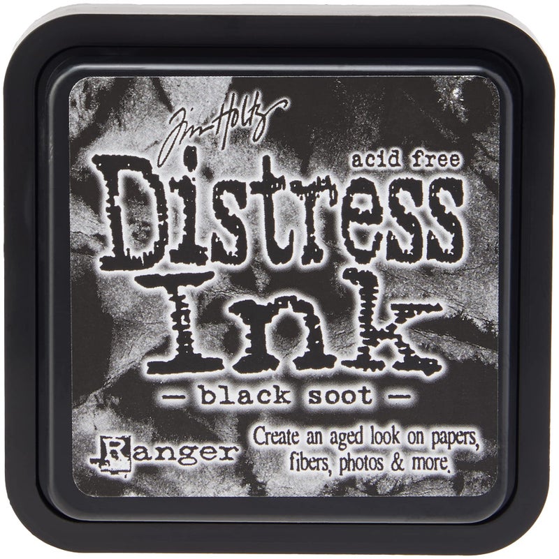Tim Holtz Ranger DIS-19541 Ink Pad, 3 x 3 x 0.75, Black - Image 2