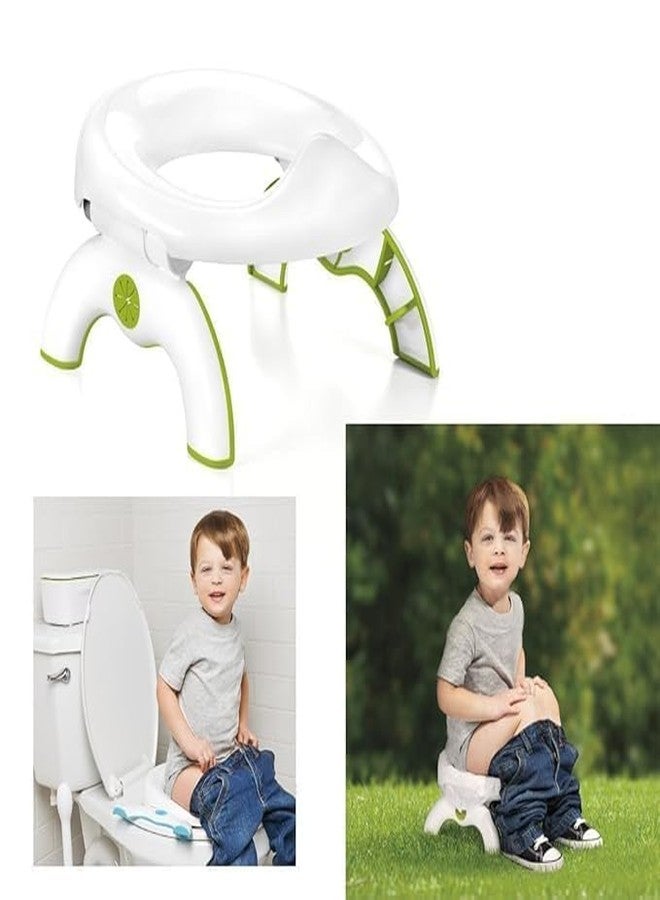 GNOLY 2-in-1 Toddler Travel Potty & Toilet Trainer – Compact Foldable Potty Seat For Boys And Girls – Ideal For On-the-go And Home Use - Image 4
