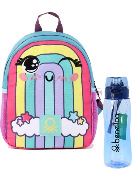 بينيتون Kindergarten Bag and Water Bottle