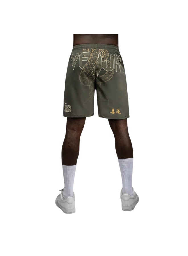 VENUM SERPENTI TRAINING SHORTS KAKI/BRONZE/IVORY - Image 3