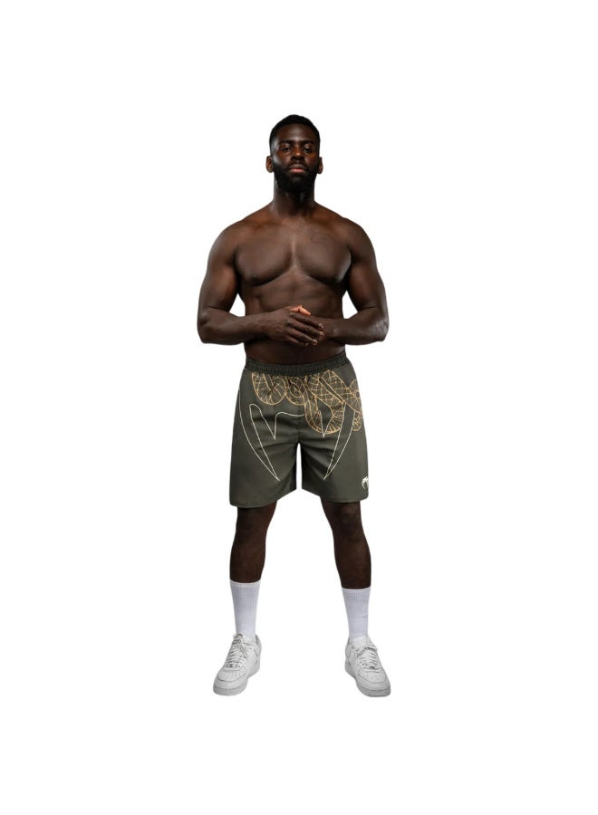 VENUM SERPENTI TRAINING SHORTS KAKI/BRONZE/IVORY - Image 1