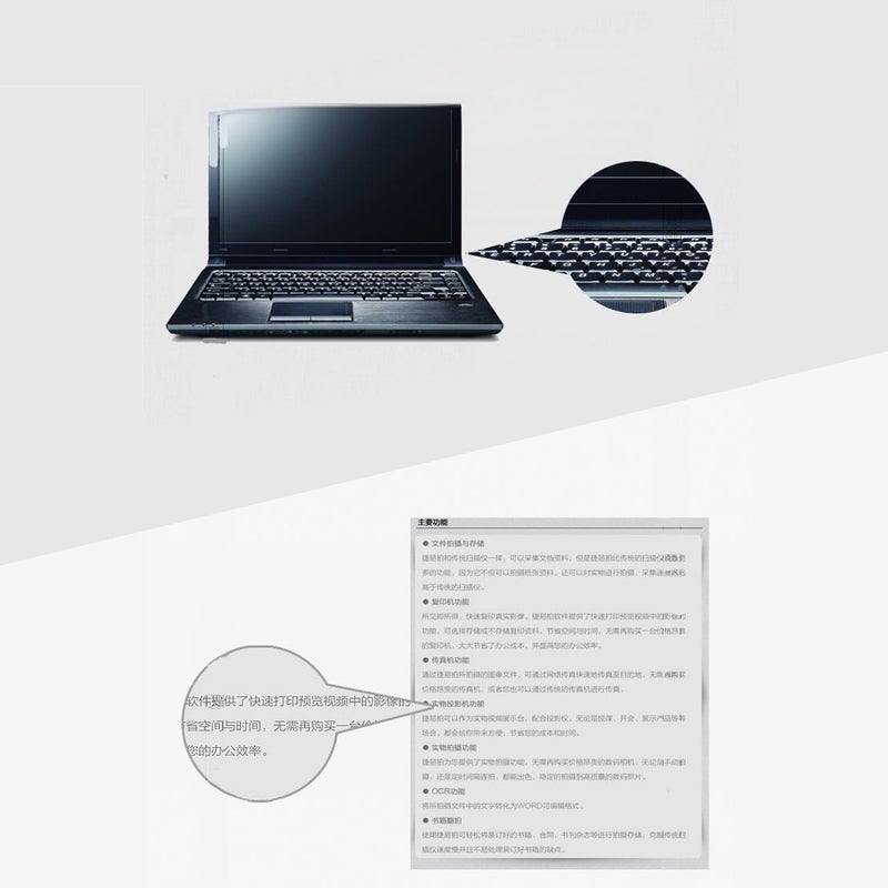 Portable Document Scanner: 3 Second Fast Scanning - 300/600/900 DPI Emulational Image Mini Handheld Scanner for On-the-go Document, Book and A4 Paper Scanning - Image 4