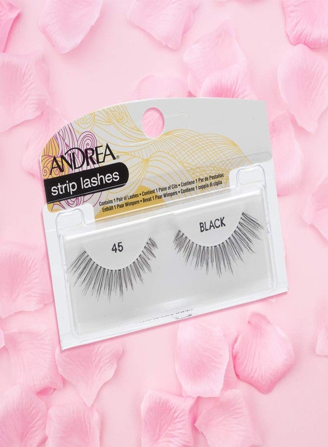 Andrea False Lashes Style 45 - Black 4 Pairs - Image 5