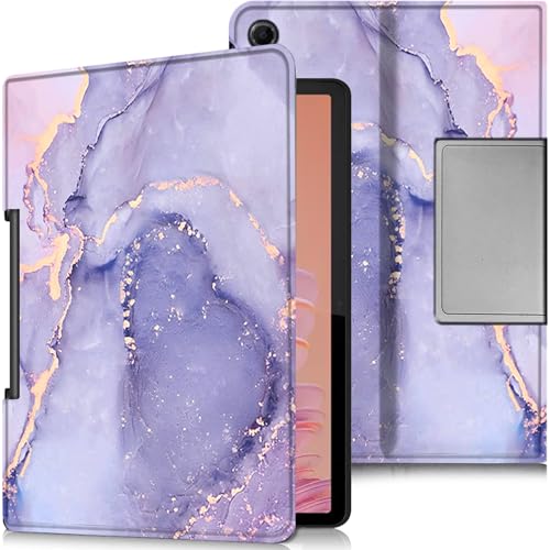 Robustrion Cover Case for Lenovo Tab Plus 11.5 inch Cover, Flip Folio Cover Case for Lenovo Tab Plus 11.5 inch - Marble Lilac - Image 1