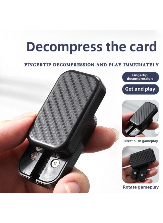 Pushup EDC Decompression Artifact Net Celebrity Explosions Small Toys Adult Vent Decompression Toys New-Color:Decompression Artifact Push Card White  - Image 2