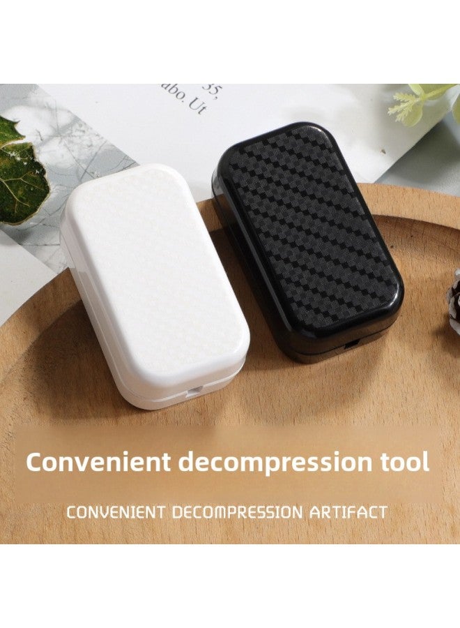 Pushup EDC Decompression Artifact Net Celebrity Explosions Small Toys Adult Vent Decompression Toys New-Color:Decompression Artifact Push Card White  - Image 3