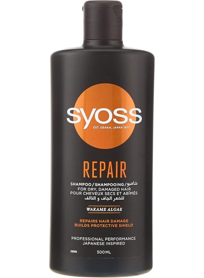 SYOSS Syoss Repair Therapy 500 ml Shampoo & 500 ml Conditioner  - Image 2