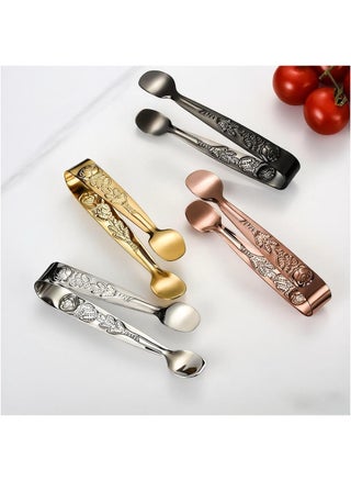 4-piece set, 4-inch mini food tongs, suitable for appetizers, tea parties, cafés, and desserts. - pzsku/Z131499042EA2C77DE5E4Z/45/1751178502/9a7151b5-ef33-49da-aa84-8b15ee3e17c1