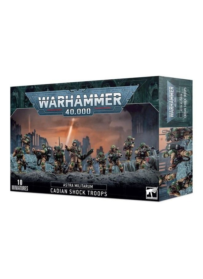 Games Workshop Warhammer 40K: Astra Militarum Cadian Shock Troops - pzsku/Z13149DA90E2F5AF7B2C0Z/45/_/1688195358/1425fff9-ad3d-4a4f-ac3c-32f405f54405