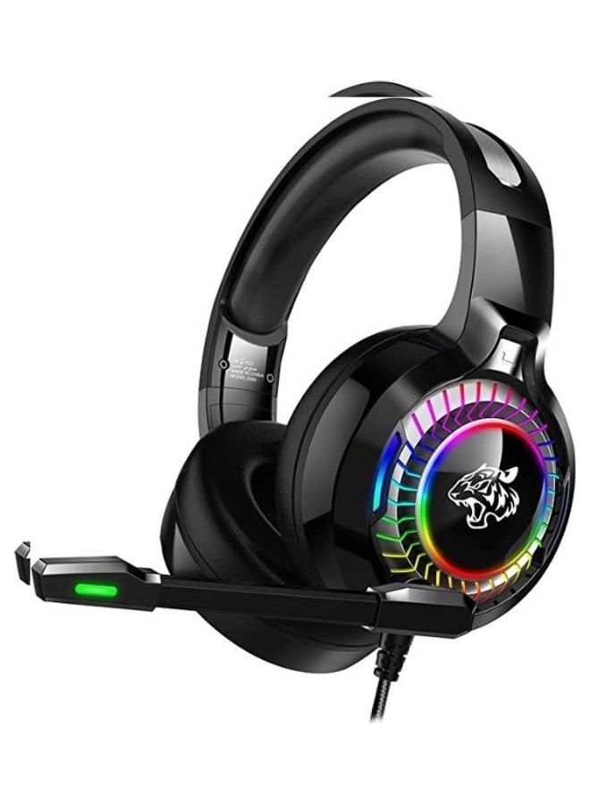 Datazone Gaming Rgb Headphone With 2023 Vision Design By Datazone Black - Image 3